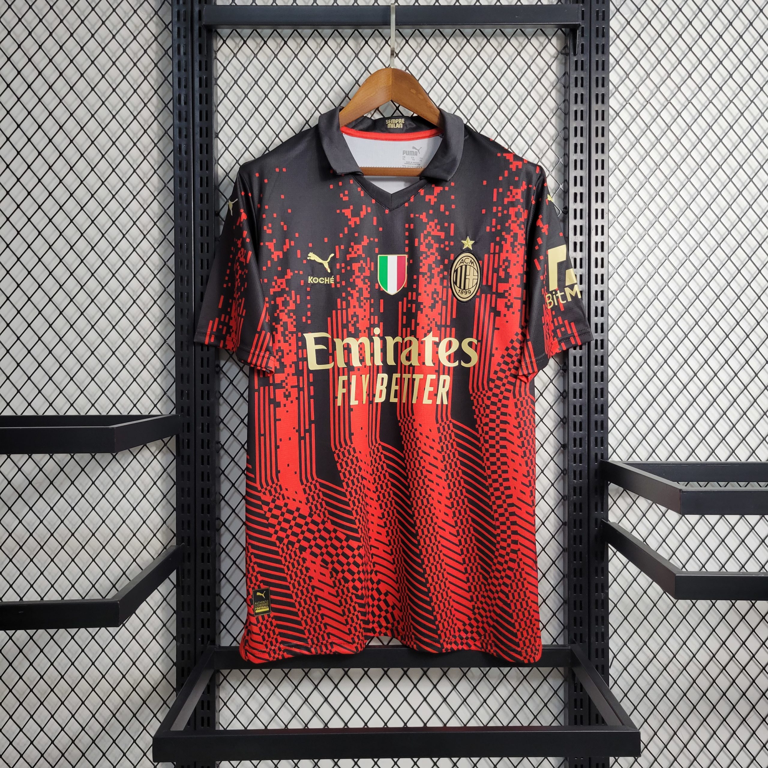 AC Milan's 4th Kit Brings the Heat with its Sexy Design