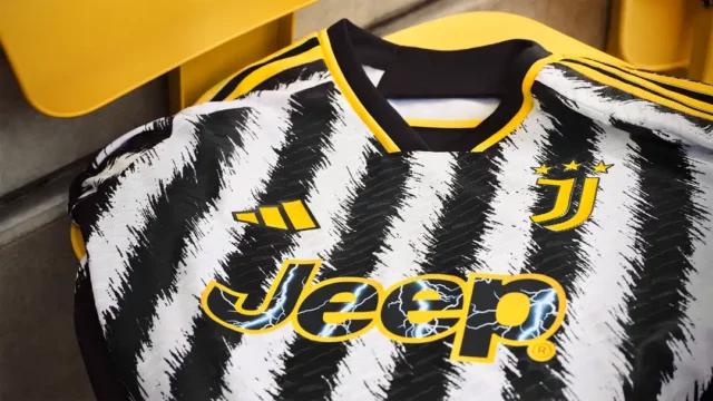 Juventus 2023 24 home kit closer look