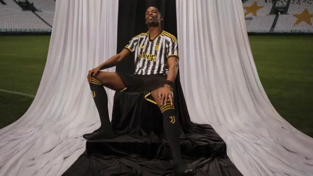 Juventus 2023 24 home kit Pogba